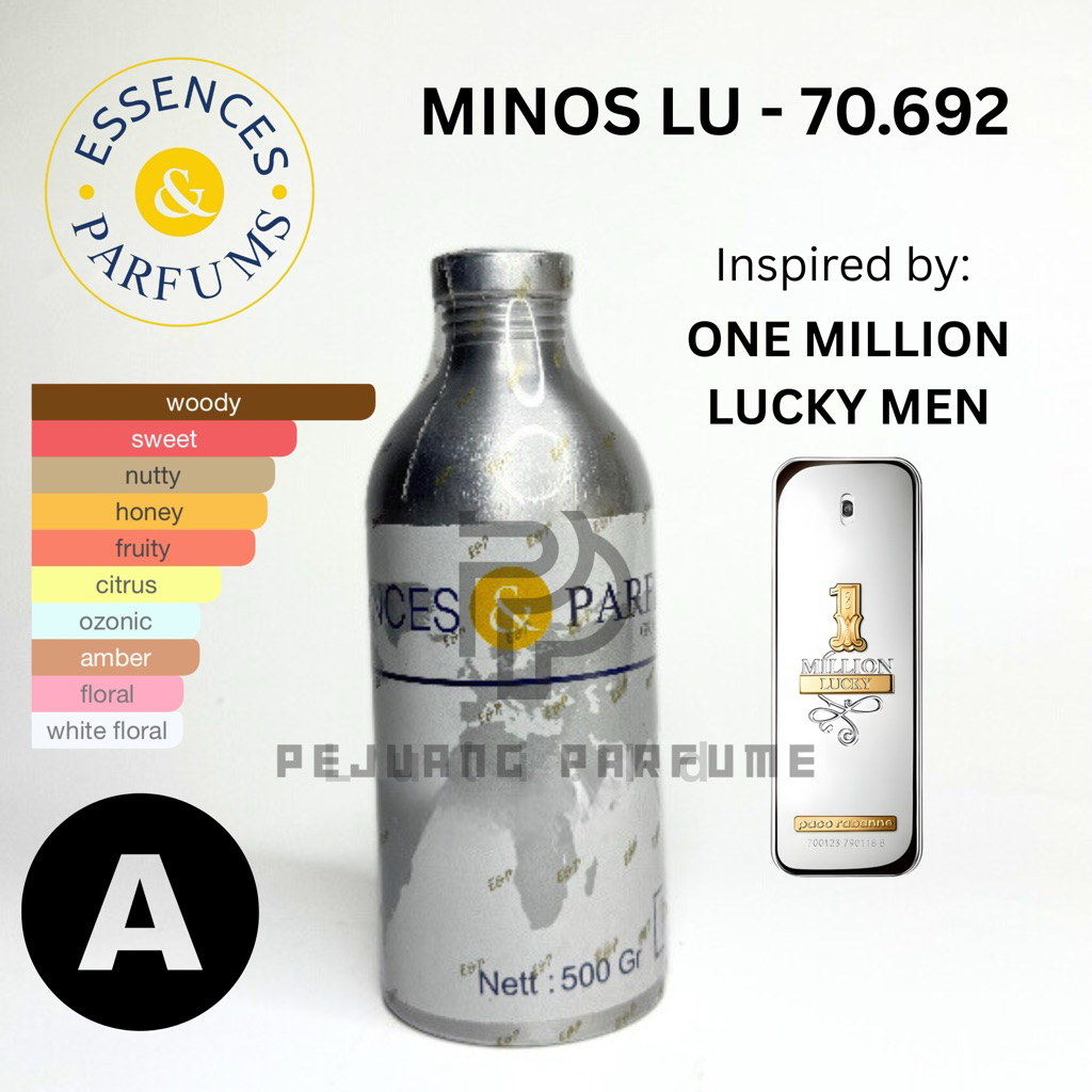 MINOS LU 70.692 GRADE A ESSENCES | 1 MILION LUKI 100ML REPACK