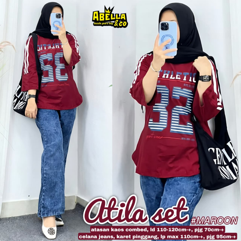 Pakaian Wanita HQ ATILA SET From AbELLA FASHION STORE