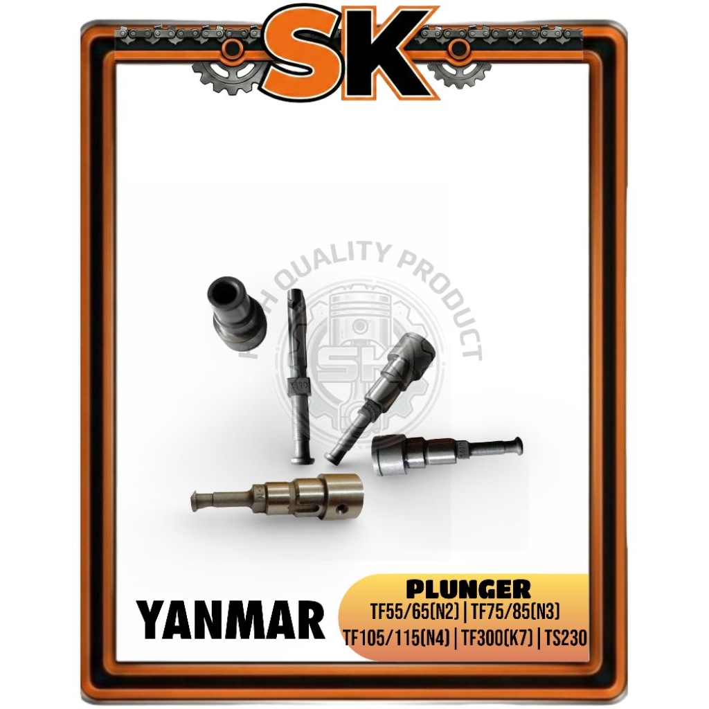 PLUNGER YANMAR TF55/65(N2) | TF75/85(N3) | TF105/115(N4) | TF300 | TS230 untuk SISTEM PENGAPIAN MESI