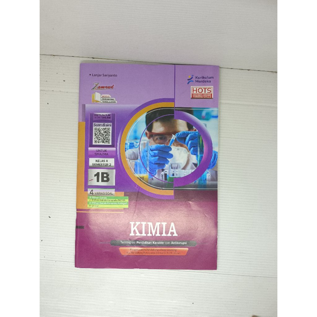 LKS SMA MA KIMIA KELAS 10 SEMESTER 2 KURIKULUM MERDEKA