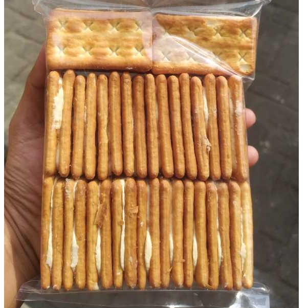 Biskuit Lemon Puff Khong Guan | Biskuit Cream Lemon