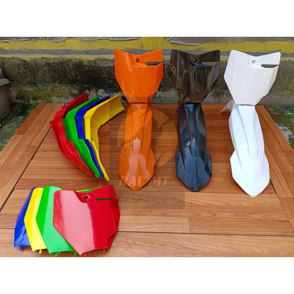 spakbor depan ktm 250 2017 dan papan nomer ktm 250 2017 spakbor depan ktm papan ktm 250