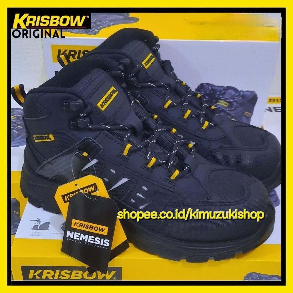 Sepatu Safety Krisbow NEMESIS || Safety Shoes Krisbow NEMESIS