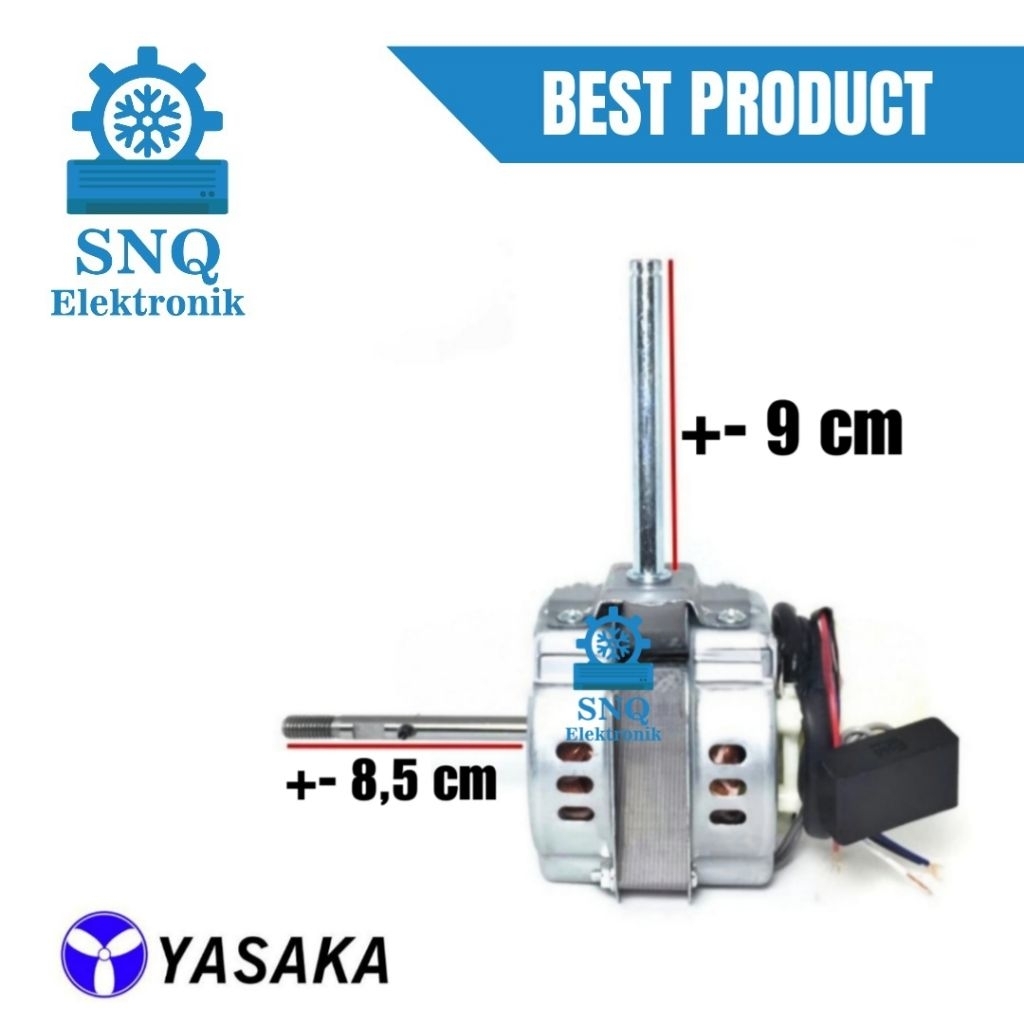 Dinamo kipas angin YASAKA 18 inch baling-baling besi - Motor kipas angin 18 inch YASAKA model drat -