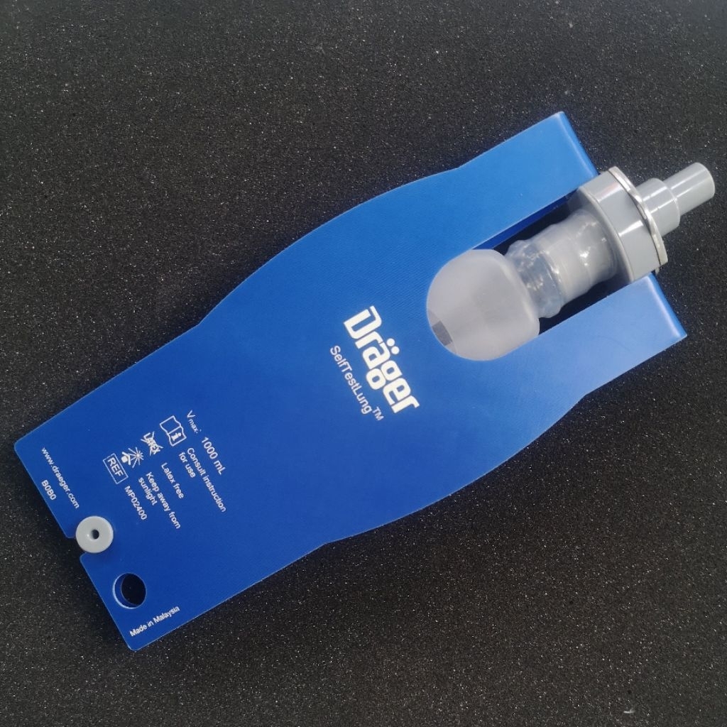 Self Test Lung / Breathing Bag (Drager)