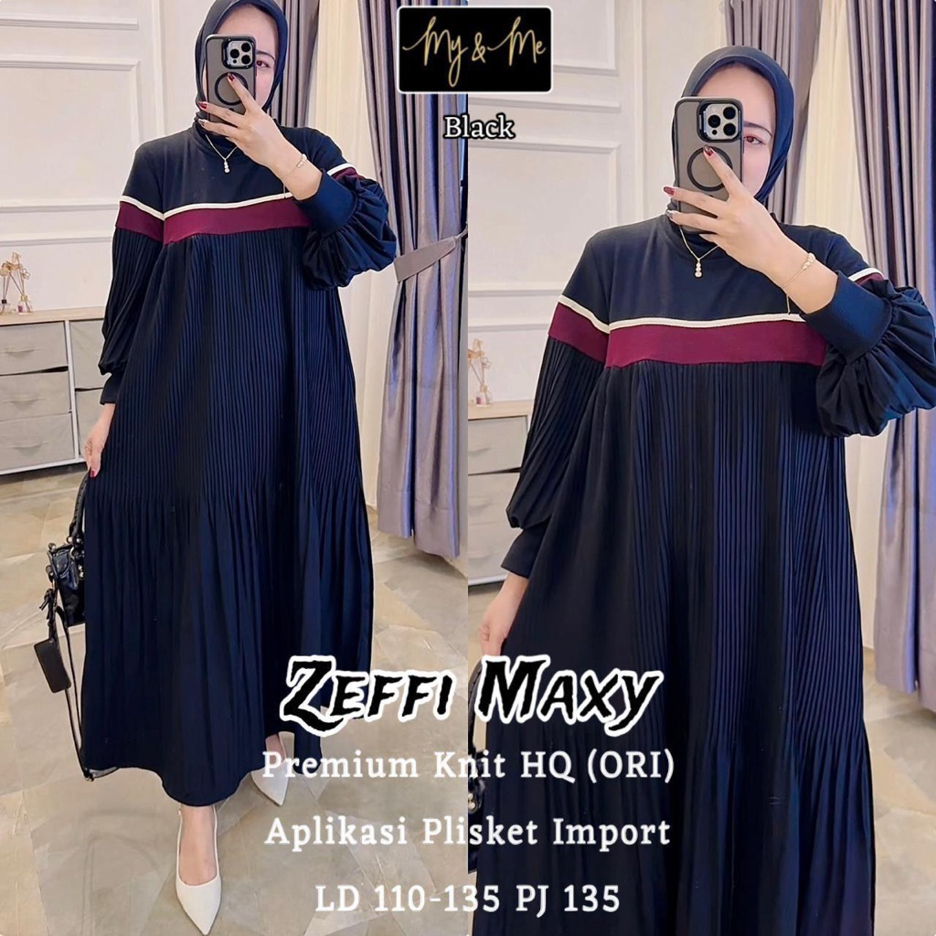 ZEFFI CALYA SHAIH MIDI HARSYA VIVO MAXY LADY MIDI DRESS SERIES BY MY&ME • DINARA BIG MIDI ORIGINAL B