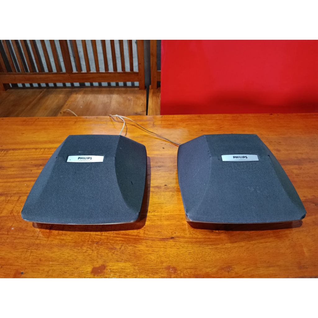 SEPASANG SPEAKER SURROUND PHILIPS 4 INCH IMPEDANSI 6 OHM