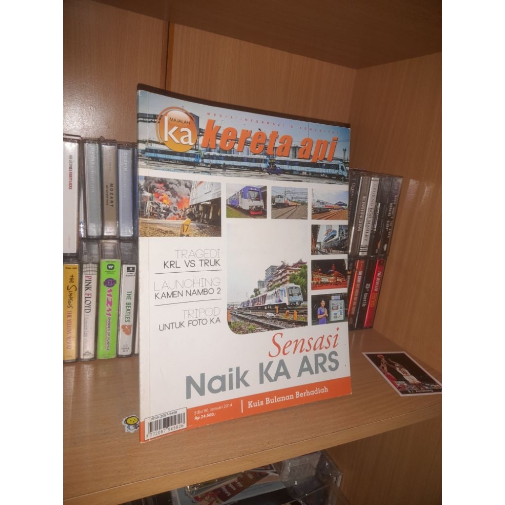 Majalah Kereta Api edisi Januari 2014