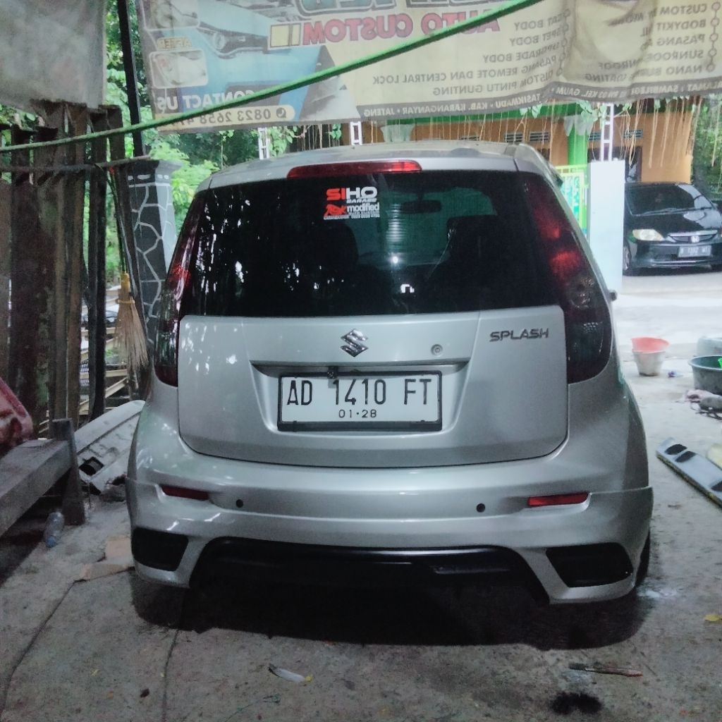 bodykit belakang Suzuki splash