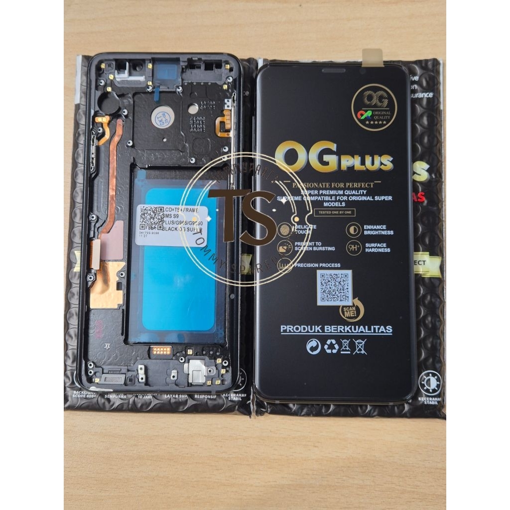 LCD TOUCHSCREEN PLUS FRAME SAMSUNG GALAXY S9 PLUS G965 G965F ORIGINAL