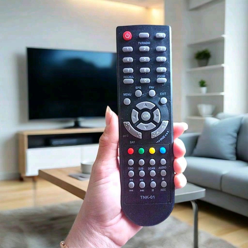 REMOTE TRANSVISION TANAKA NUSANTARA HD TN-01 STB SET TOP BOX