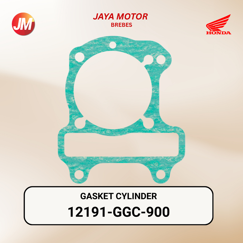 12191-GGC-900 - Gasket Cylinder Block - BeAT, Vario-110, Scoopy, Spacy FI 12191GGC900 12191 GGC 900 
