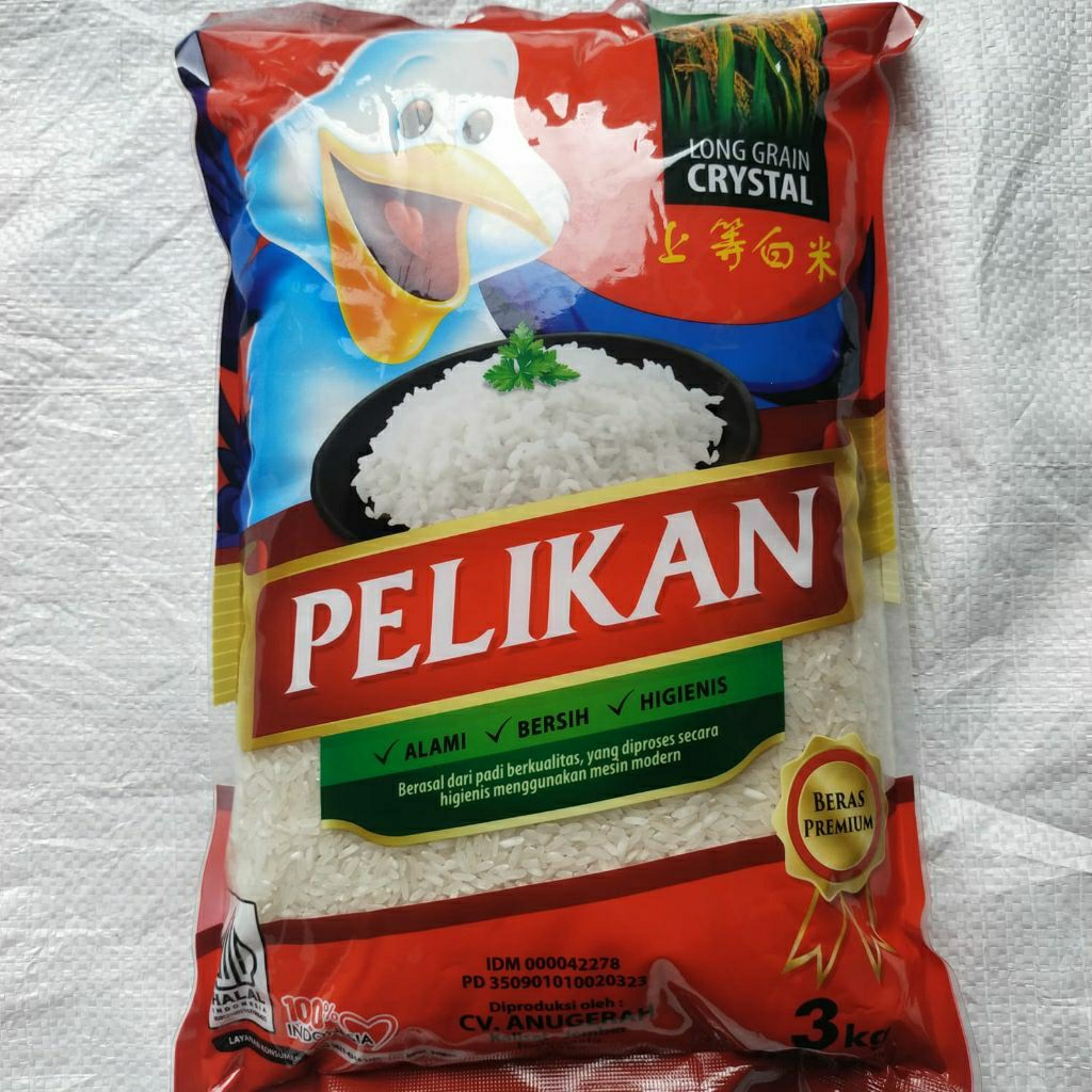 Beras Pelikan 3 Kg