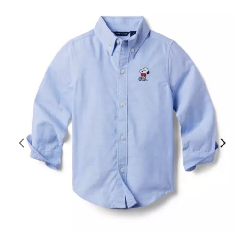 Kemeja Snoopy Janie and Jack