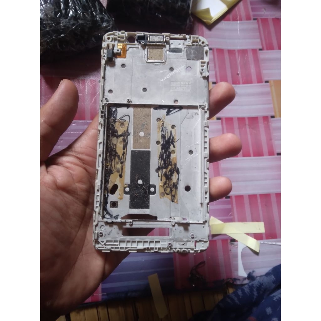 frame tatakan lcd xiomi not 3 normal ori copotan