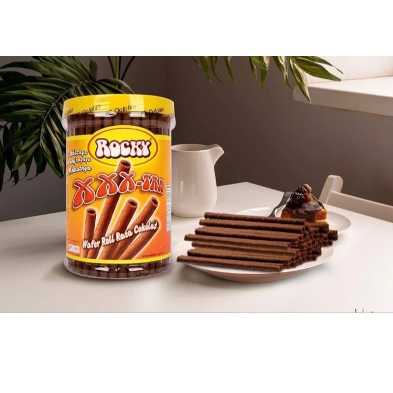 ROCKY WAFER STICK XTRA / CHOCO WAFER STICK RATU CHOCOLATE / CHOCO WAFER STICK RATU STRAWBERRY - TOPL