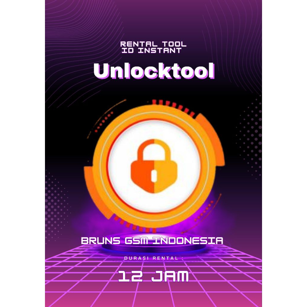 Sewa UnlockTool/Rental UnlockTool 12 Jam