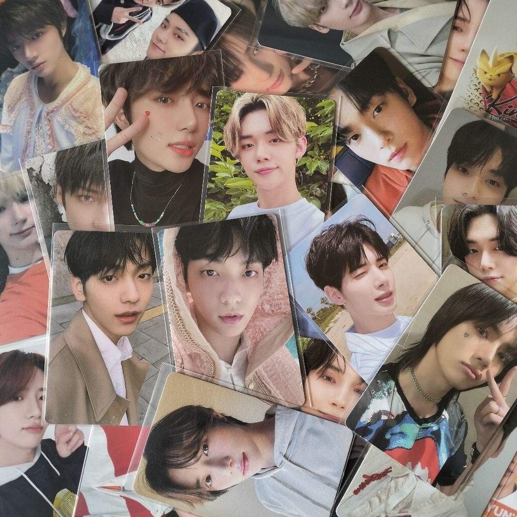 Ready stock photocard pc official txt soobin yeonjun beomgyu taehyun hueningkai you digi tudung cu m