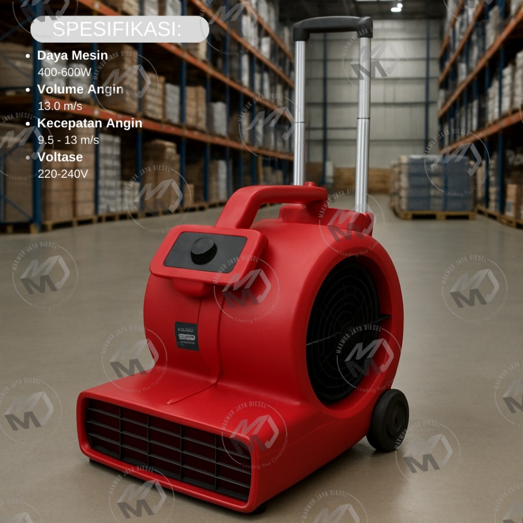 Mesin Blower Lantai Pengering Pro-Quip USA QCB500