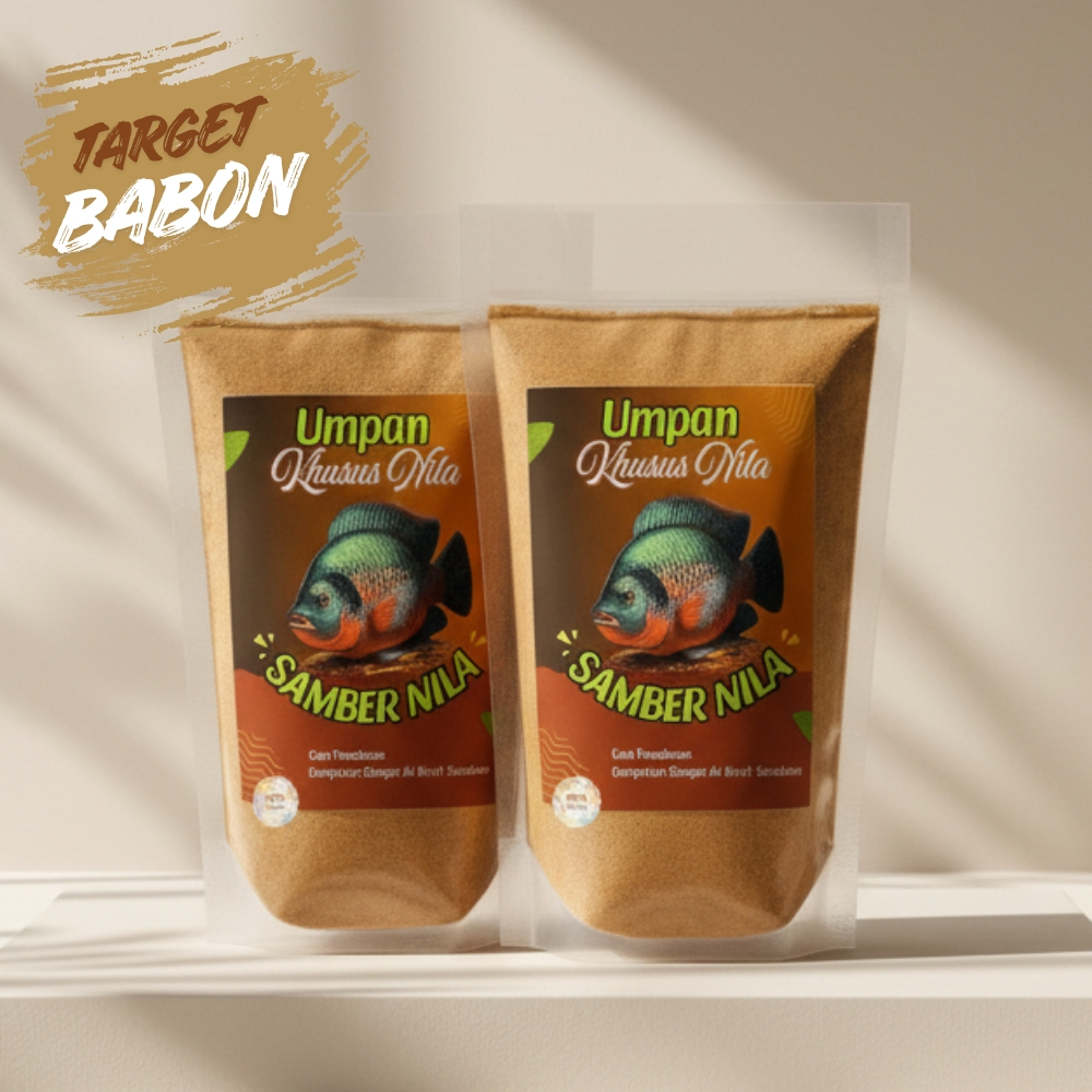 Pelet Nila Samber - Spesial Umpan Ikan Nila Untuk Mancing Galatama, Harian, Lomba