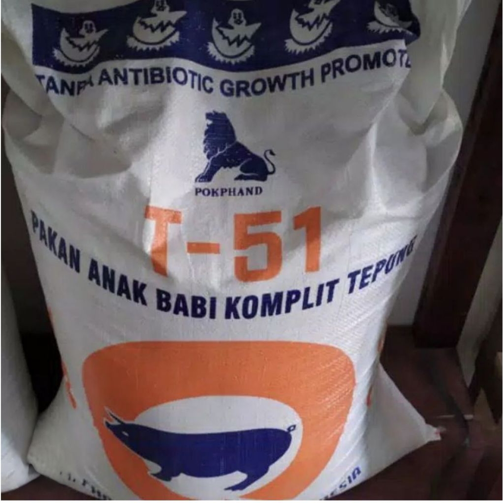 T51 Pur Babi Anakan Crumble Penggemukan Hewan
