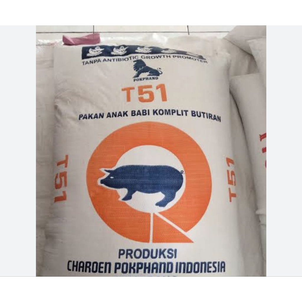 T51 Pur Vor Crumble Pakan Anakan Babi Penggemukan