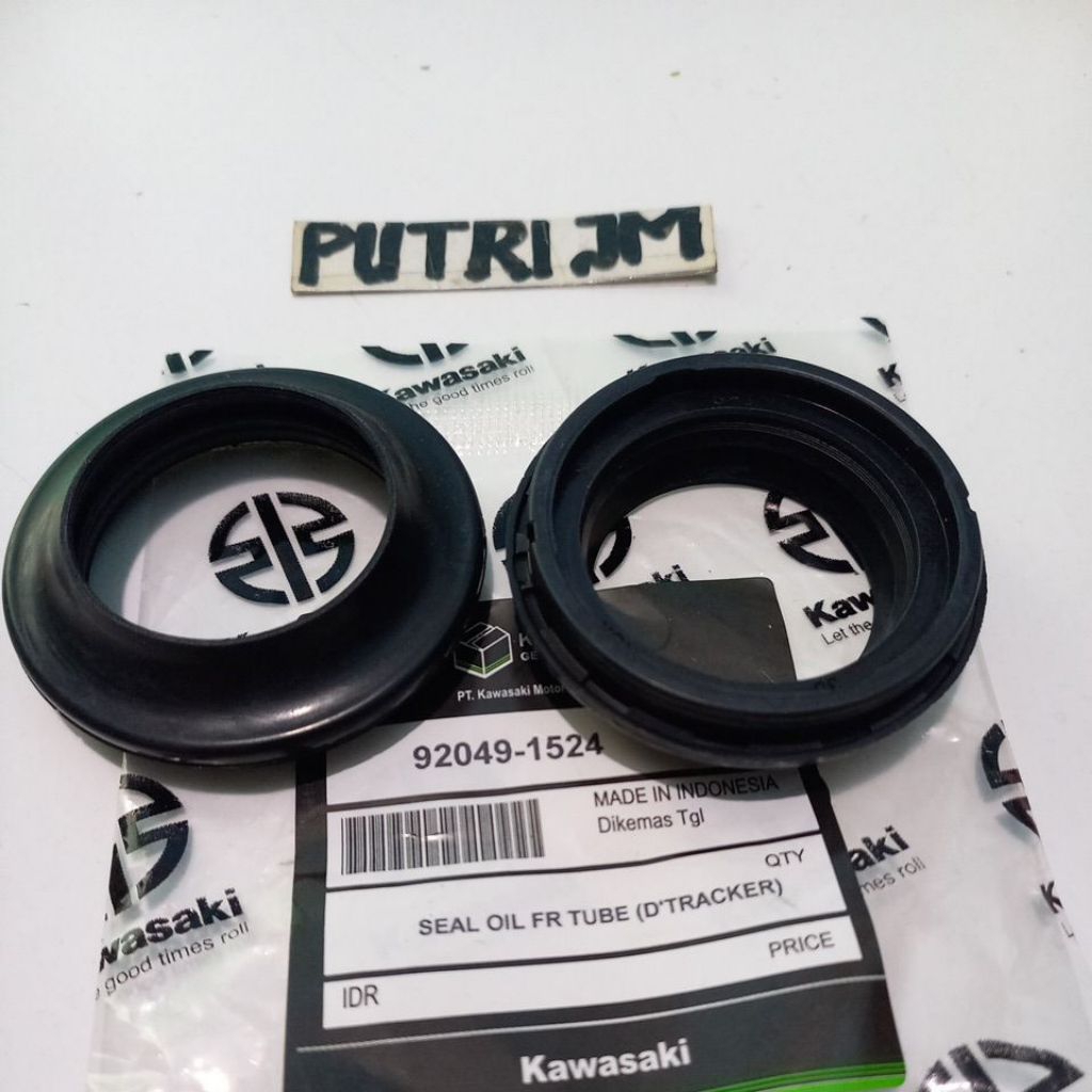 SEAL ABU SEAL SHOCK TUTUP ABU KLX BF DTRACKER ISI 2 PCS