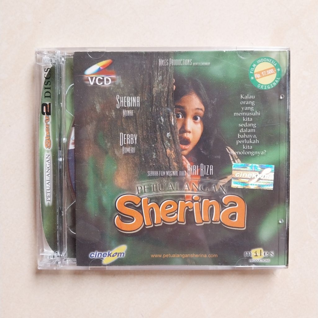 VCD ORIGINAL PETUALANGAN SHERINA