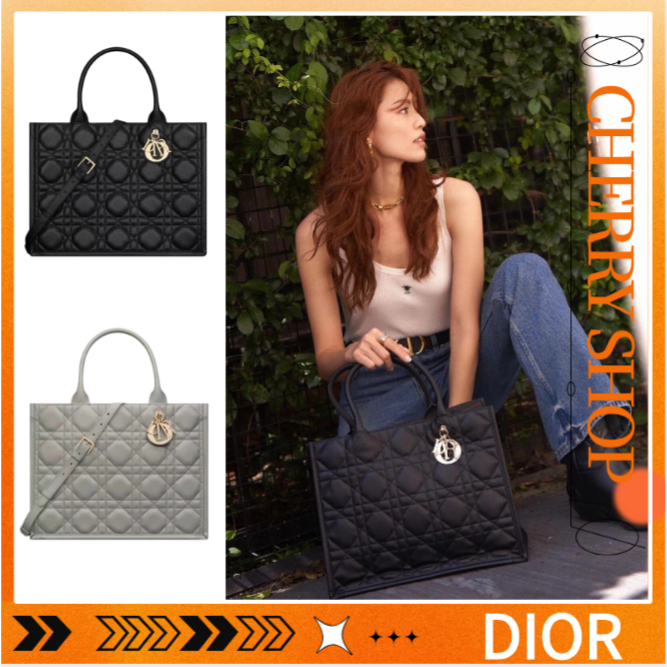 Dior Large BOOK Tote Bag Tas belanja Dior baru