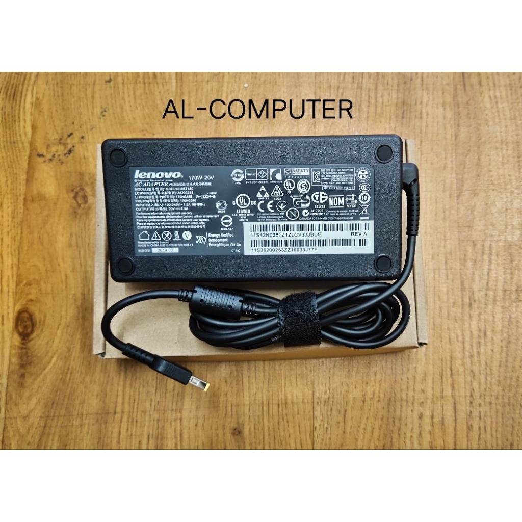 Adaptor Lenovo Legion 170W 20V 8.5A USB Original