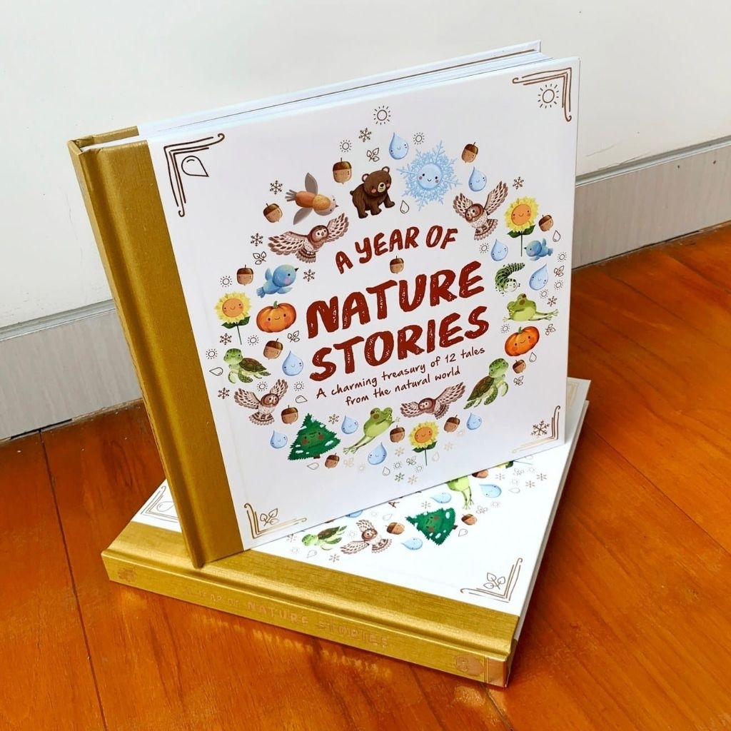 A YEAR OF NATURE STORIES : a charming treasury of 12 tales from the natural world