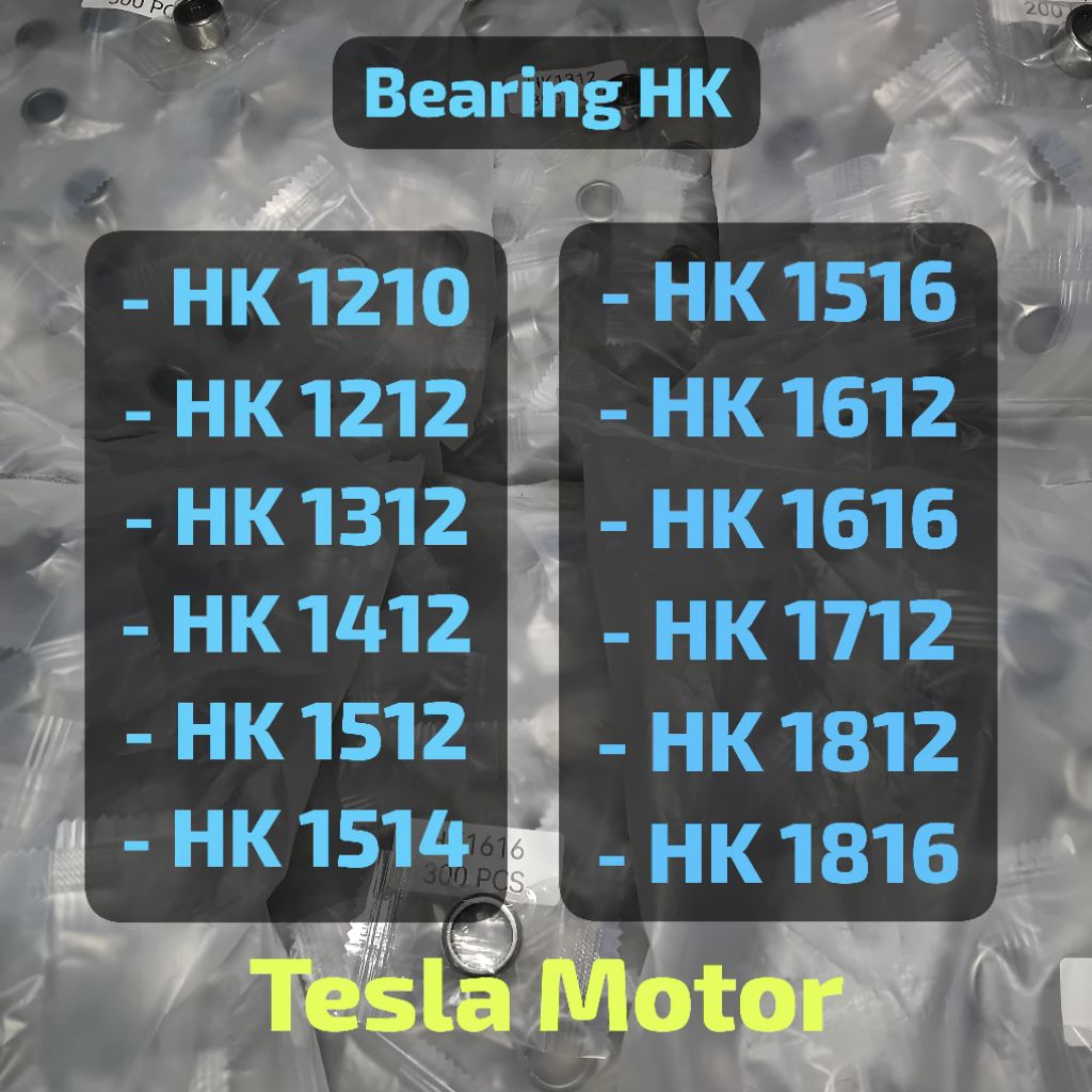 Bearing HK Bambu hk 1210 HK 1212 HK 1312 HK 1412 HK 1512 HK 1514 HK 1516 HK 1612 HK 1616 HK 1712 HK 