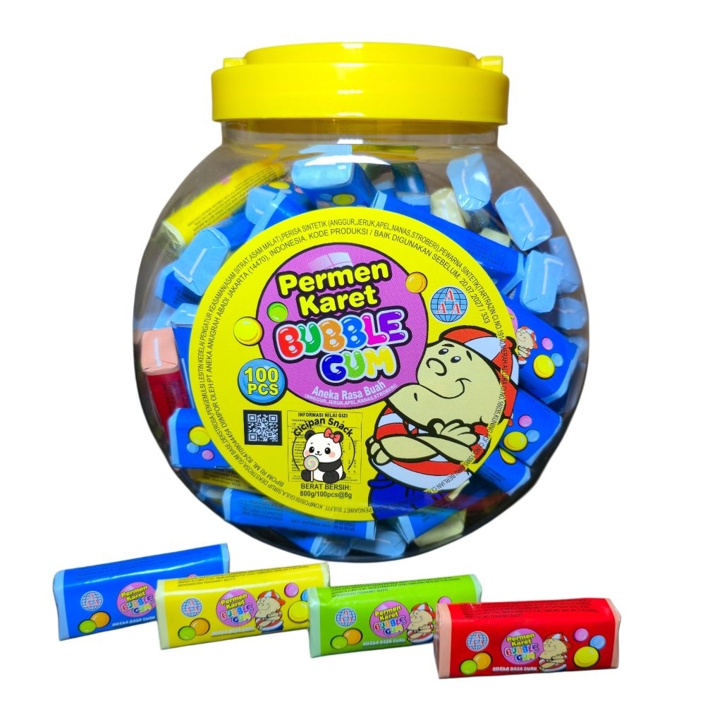 AAA PERMEN KARET TOPLES ISI 100