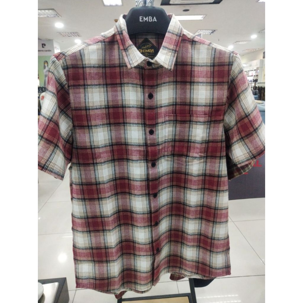 kemeja emba flanel