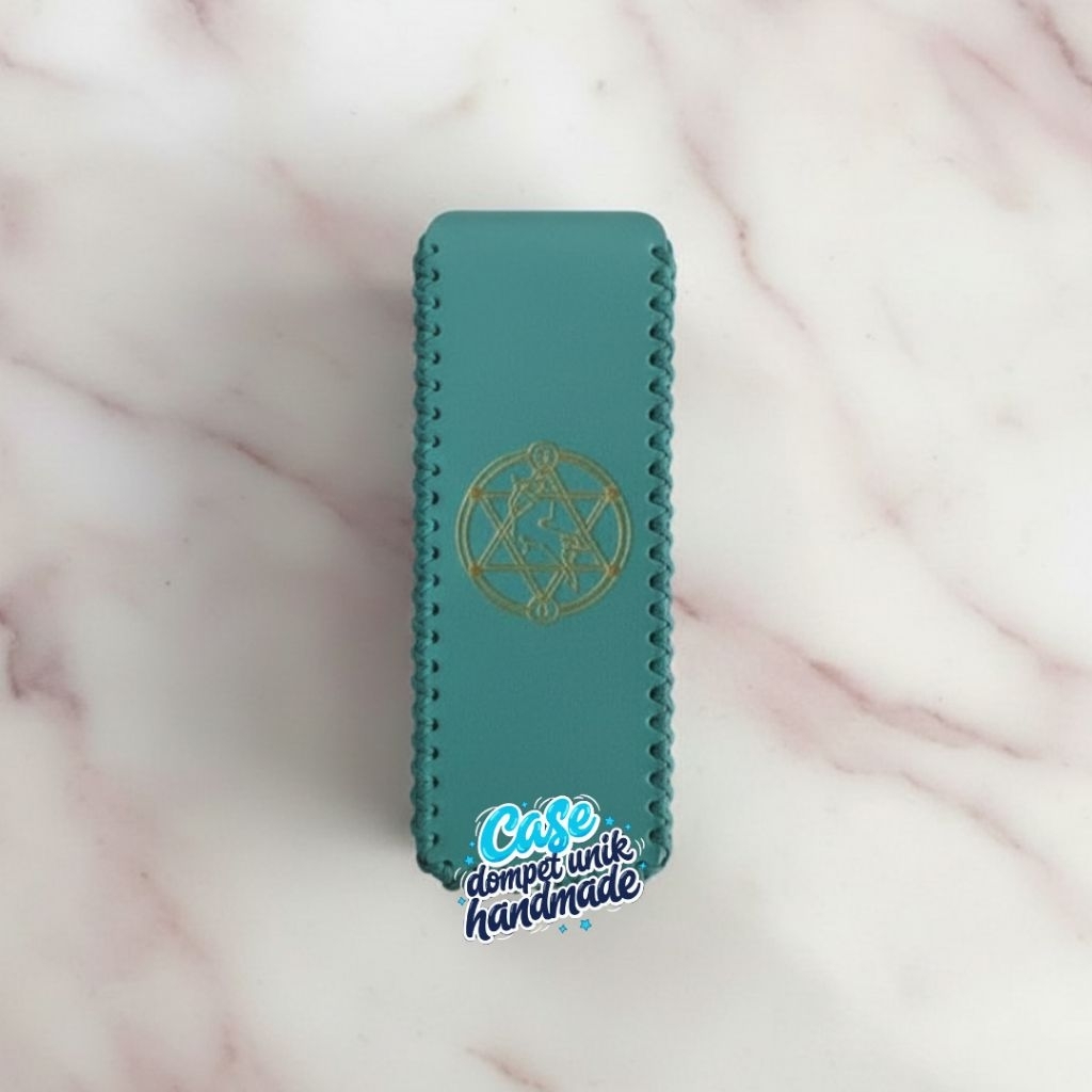 CDUH Dompet PU Leather M100 Sleeve Case Polos Logo Tosca Dompet / Wadah Kunci Koin Dompet Unik Handm