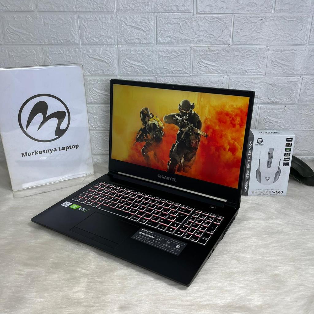 GIGABYTE G5 KC INTEL CORE  i5-10500H NVIDIA  RTX 3060 VRAM 6GB RAM 16GB SSD 512GB