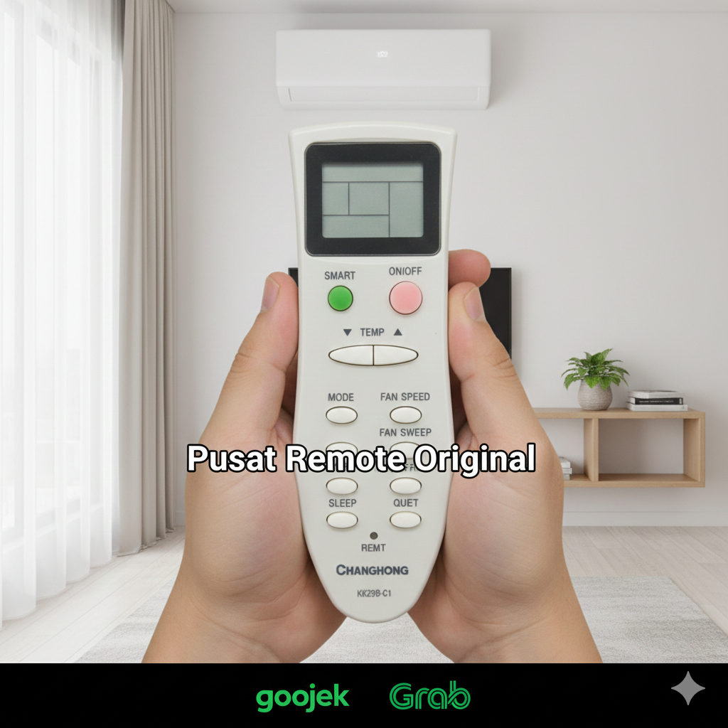 REMOTE REMOT AC CHANGHONG KK22B-C1 ORIGINAL ASLI