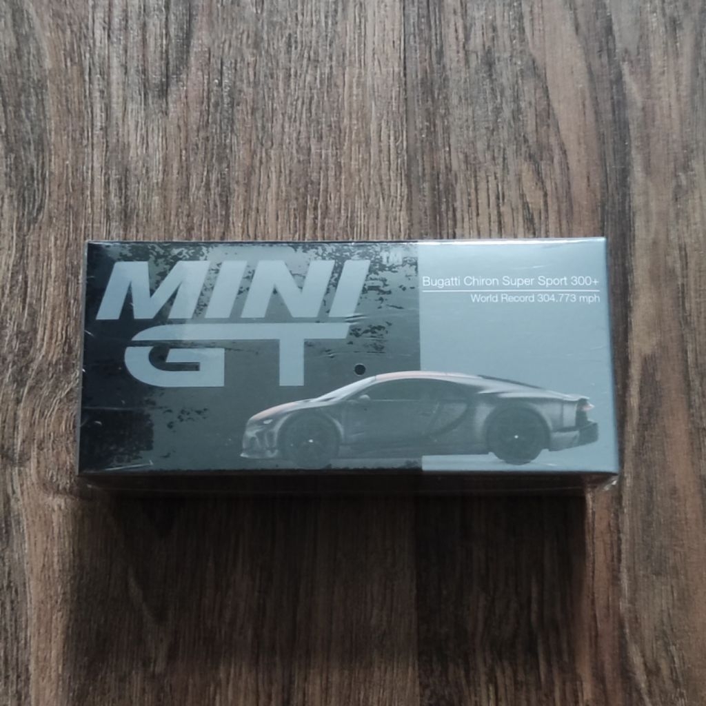 Mini GT 409 Bugatti Chiron Super Sport 300+ World Record