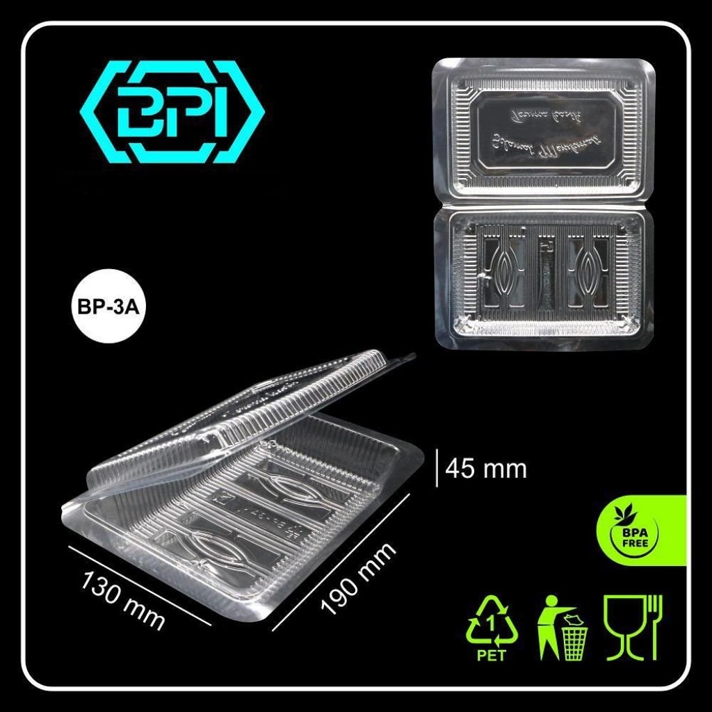 [100 Pcs] MIKA KUE 3A / MIKA ROTI BAKAR / MIKA KUE UKURAN 3A