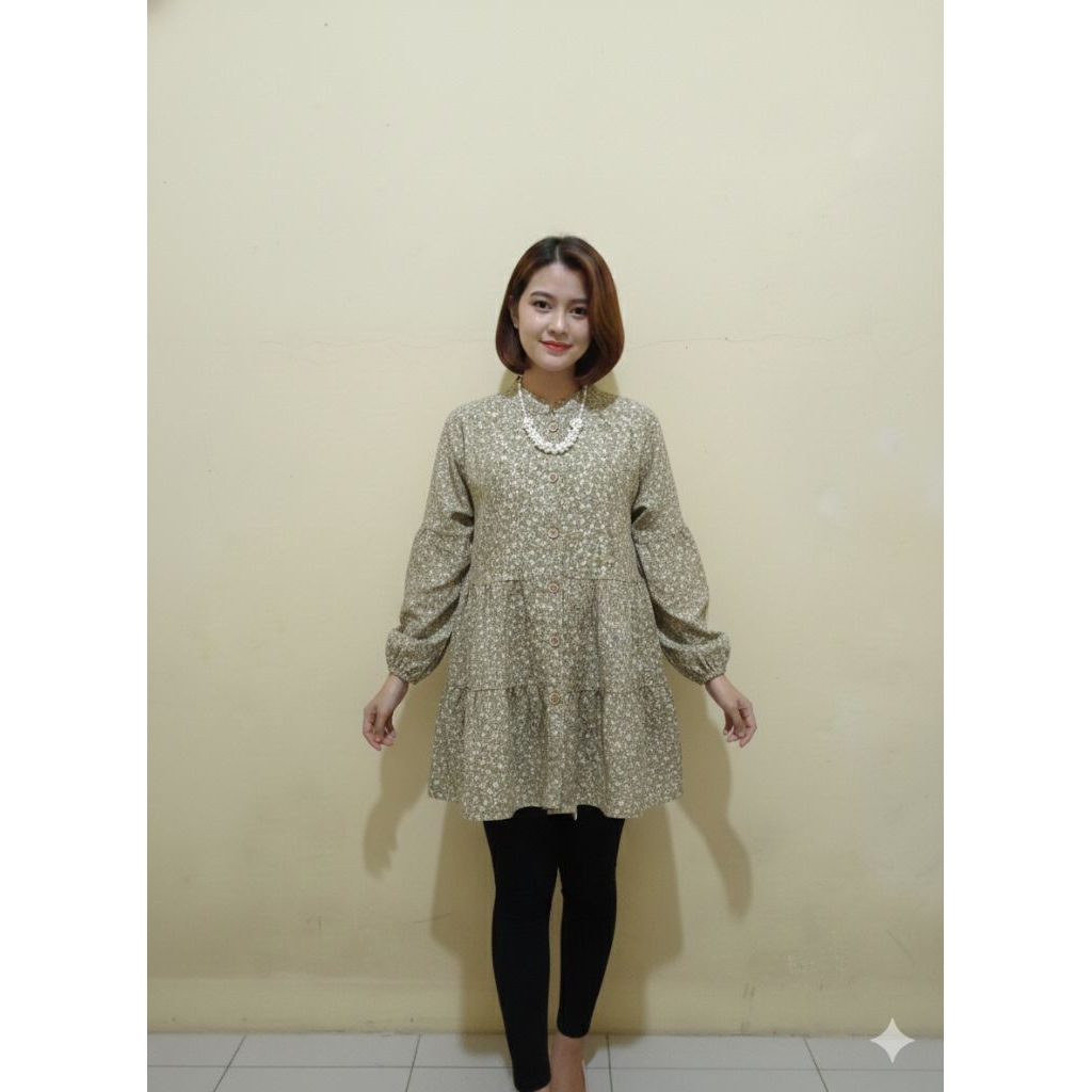 baju blouse lengan balon