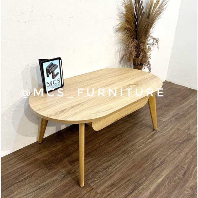 Meja Tamu SofaCoffee Table Lesehan Japandi Mebel Furniture Semarang
