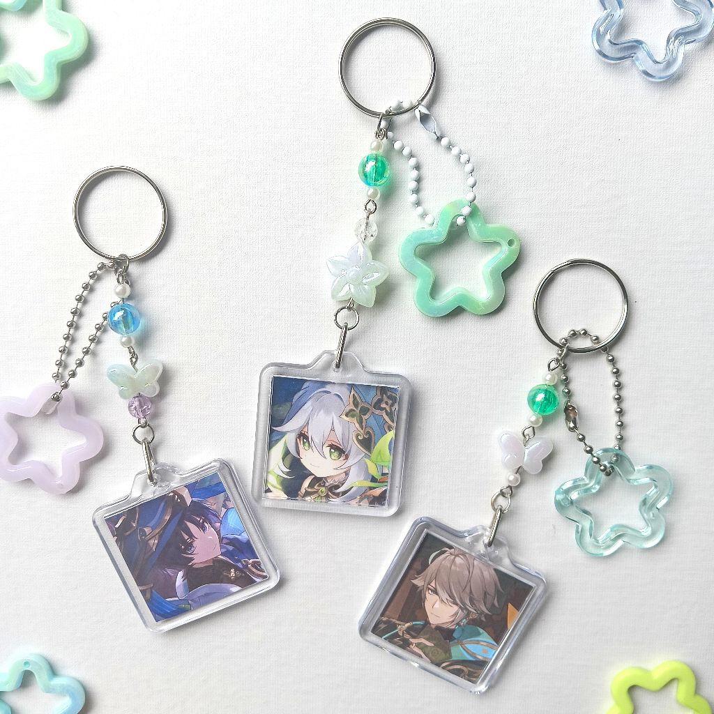 BAG CHARM/KEYCHAIN GENSHIN IMPACT CHARACTER SUMERU|GANTUNGAN TAS MANIK GAME GENSHIN IMPACT