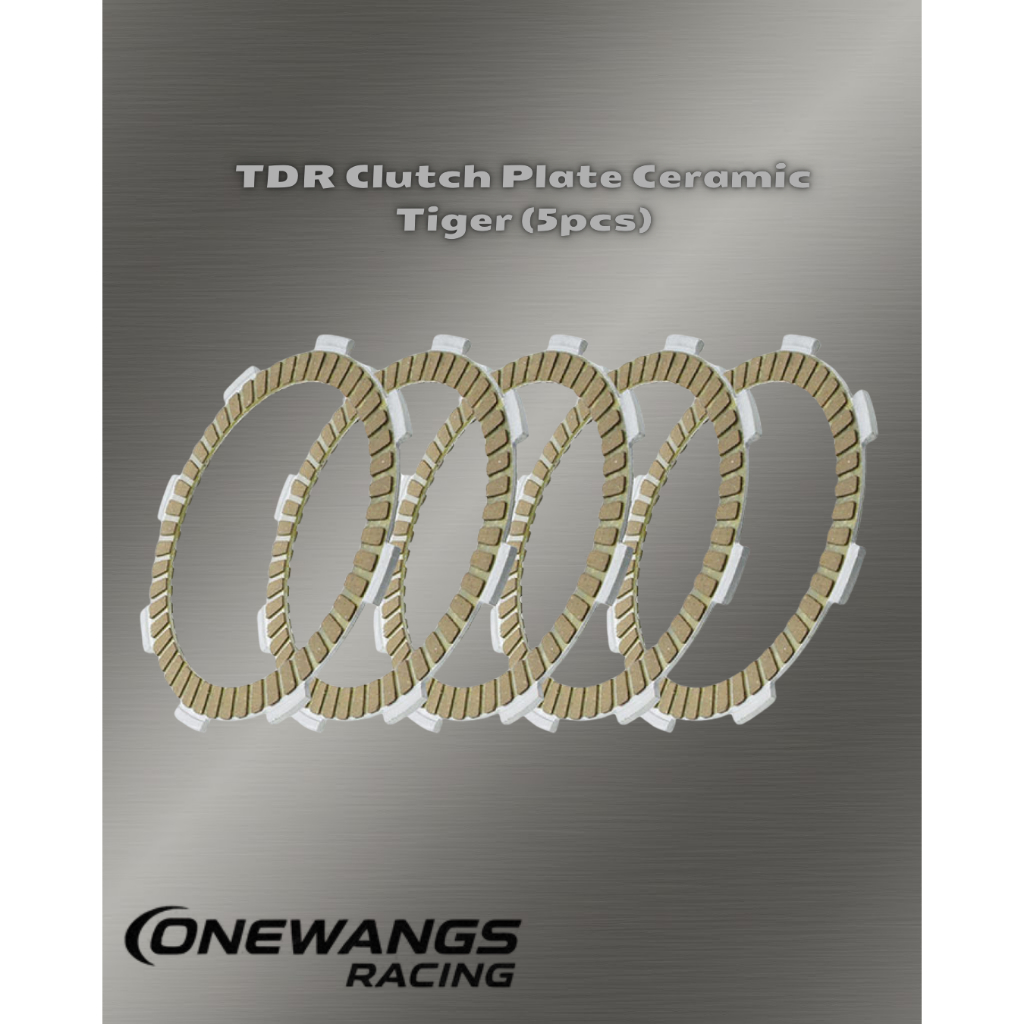 TDR Kampas Kopling Racing Honda Tiger / KLX / CRF / Mega Pro / CS1 Thailand Original