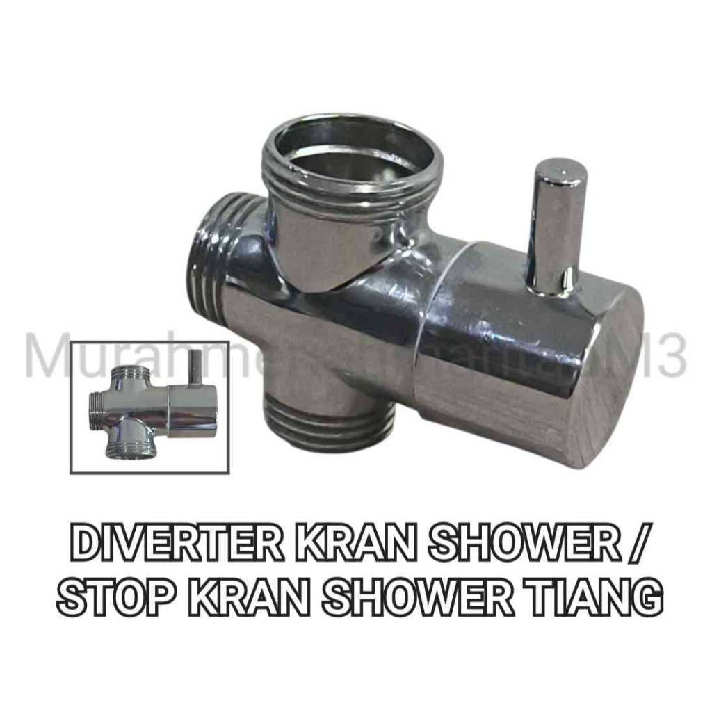 DIVERTER KRAN SHOWER  / STOP KRAN SHOWER TIANG