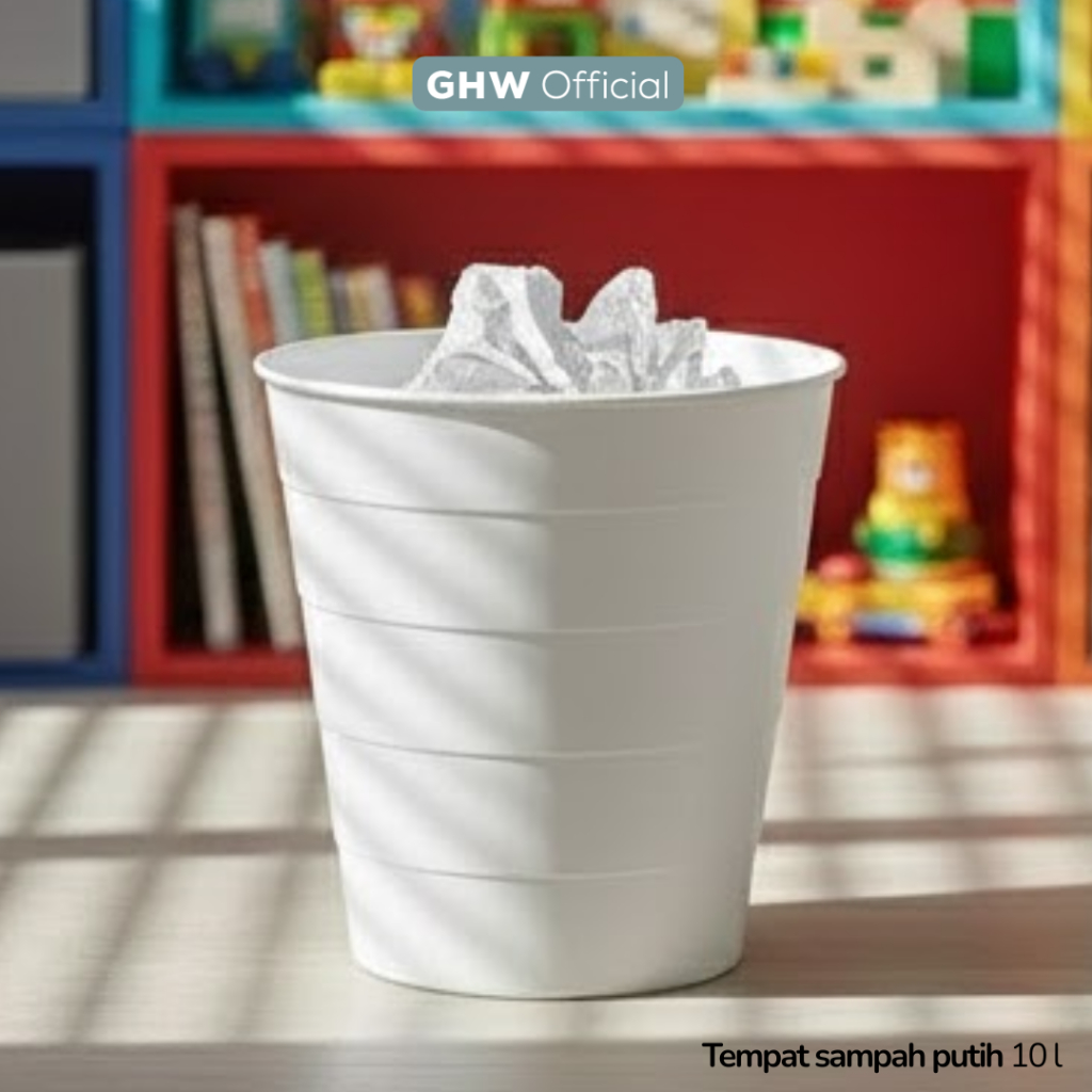 MUST HAVE SWITZERLAND FNSS Tempat Sampah PUTIH Trash Bin, FN155