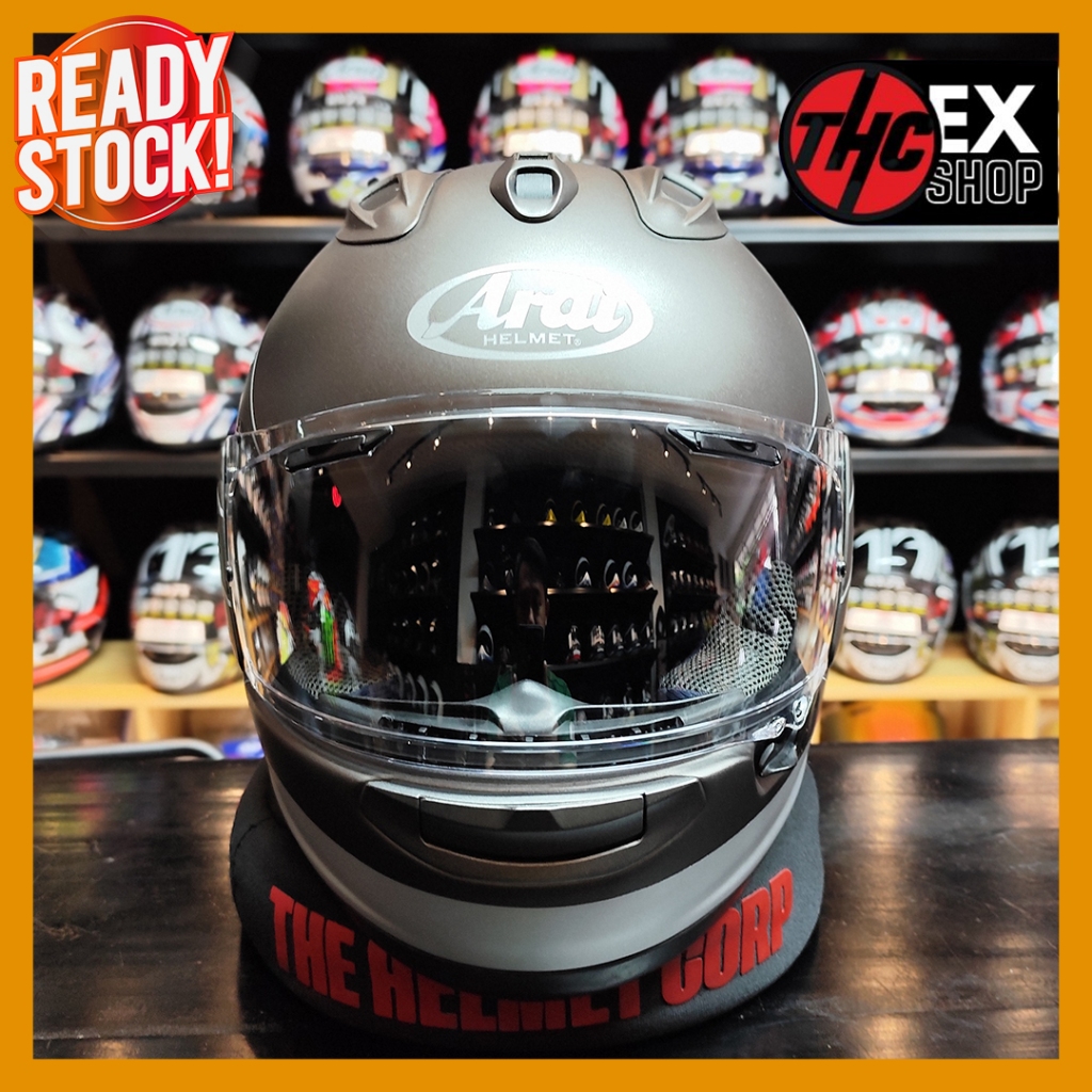 ARAI RX7X HONDA CB SILVER SIZE XL SECOND 2ND ORIGINAL MOTORCYCLE FULL FACE HELMET