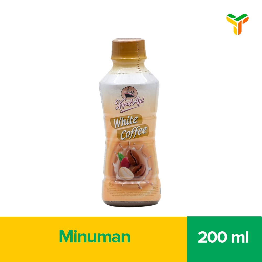 Kapal Api White Coffee Rtd 200 Ml