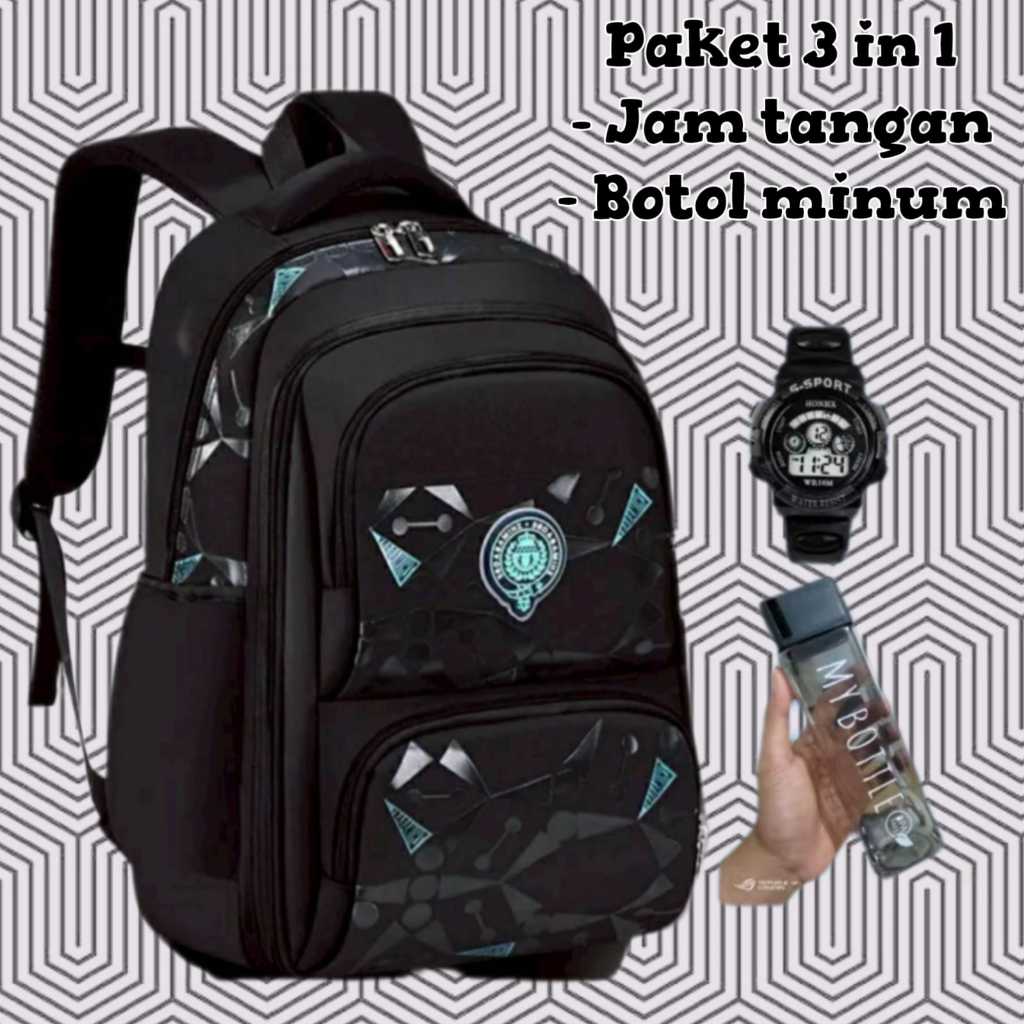 Tas Ransel Anak Sekolah Laki-laki Sd Smp Motif Zhima Baby