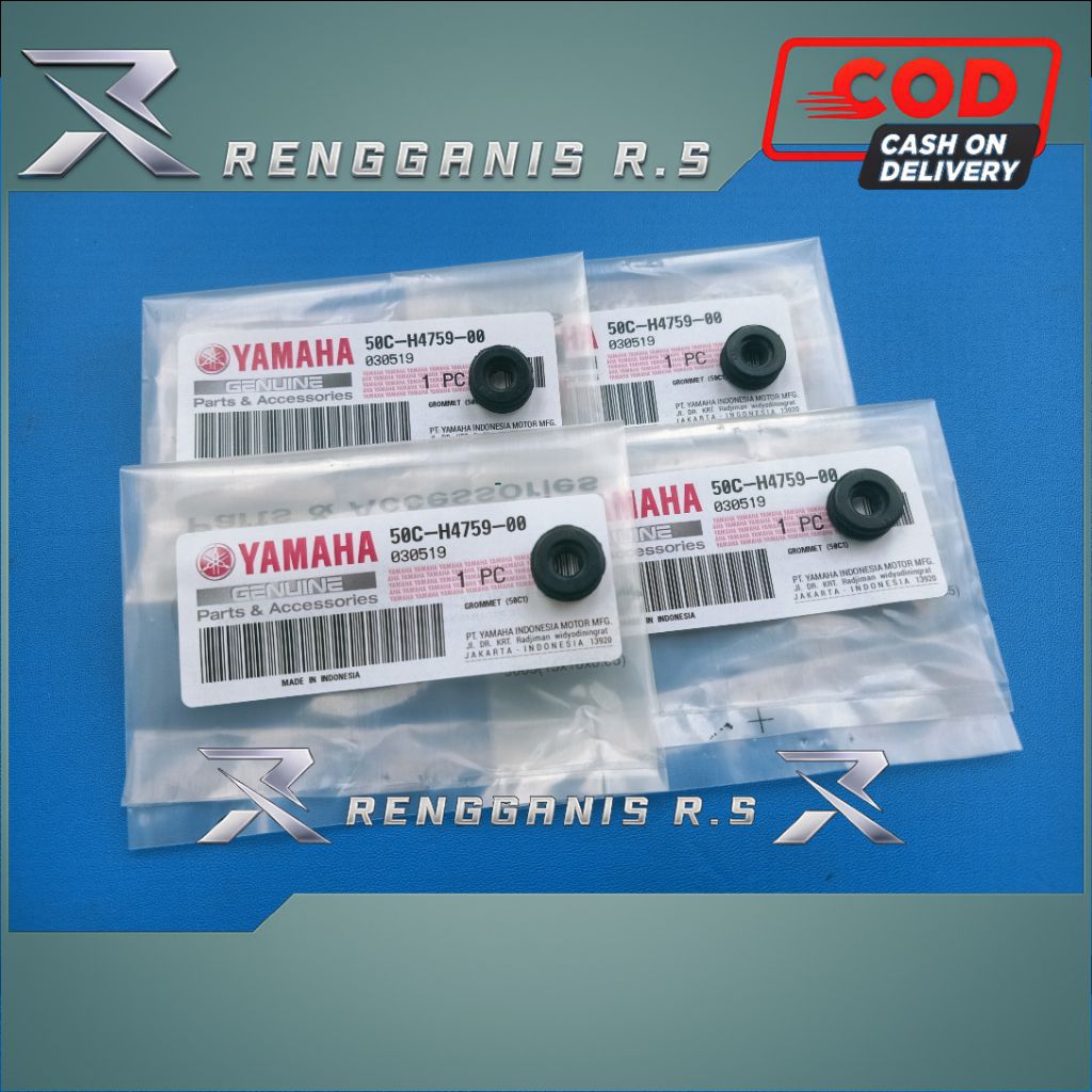 4 PCS KARET REFLEKTOR LAMPU DEPAN YAMAHA XEON RC 135/KARET GROMMET GROMET REFLEKTOR HEADLAMP LAMPU D