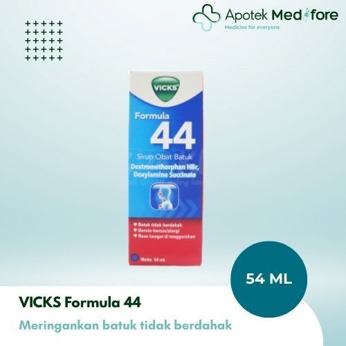 Vicks Formula 44 Sirup Batuk Kering 54 mL